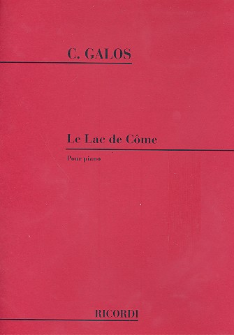 GALOS C. - EL LAGO DE COMO, NOCTURNO - OP.24