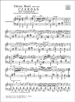 MONTI V. - CZARDAS - 2