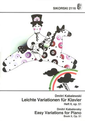 KABALEVSKY D. - VARIACIONES FACILES (5) - OP.51