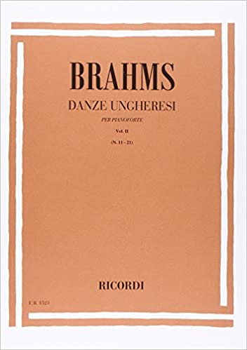 BRAHMS J. - DANZAS HUNGARAS V.2 (11-21) -