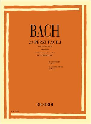 BACH J.S. - PIEZAS FACILES (23) (+CD) -