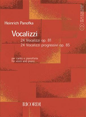 PANOFKA H. - VOCALIZZI (24) OP.81- OP.85 +CD