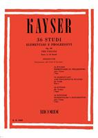 KAYSER H.E. - ESTUDIOS V.1 (1-12) (36) - OP.20