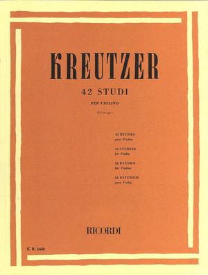 KREUTZER R. - ESTUDIOS (42) - VIOLIN