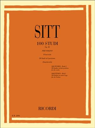 SITT H. - ESTUDIOS V.1 (1ª POSICION) (100) - OP.32 -VIOLIN-