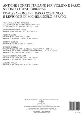 TARTINI G. - SONATA Nº10 DO m DIDONE ABBANDONATA - OP.1 3