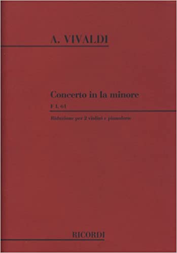 VIVALDI A. - CONCIERTO LA m OP.58 Nº2 - RV.523