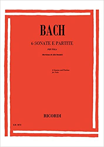 BACH J.S. - SONATAS Y PARTITAS (6) ORIGINAL VIOLIN - BWV.1001-1006