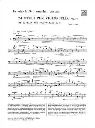 GRUETZMACHER F. - ESTUDIOS V.1 (1-12) (24) - OP.38 3