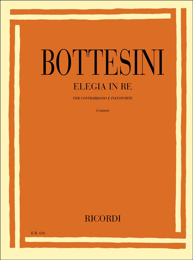 BOTTESINI G. - ELEGIA RE -