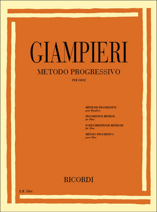 GIAMPIERI A. - METODO PROGRESIVO - OBOE-