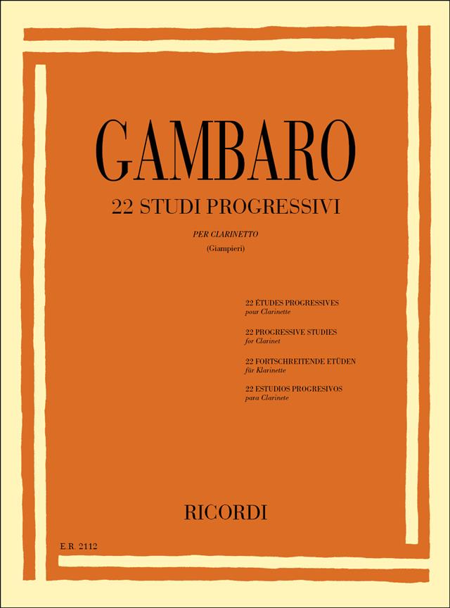 GAMBARO G.B. - ESTUDIOS PROGRESIVOS (22) -