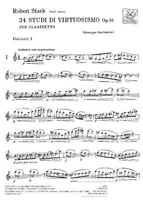 STARK R. - ESTUDIOS DE VIRTUOSISMO V.1 (24) - OP.51 2