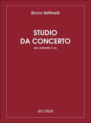 BETTINELLI B. - ESTUDIOS DE CONCIERTO - CLARINETE -