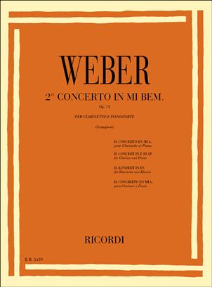 WEBER C.M. - CONCIERTO Nº2 MIb - OP.74