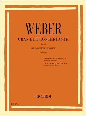 WEBER C.M. - GRAN DUO CONCERTANTE - OP.48