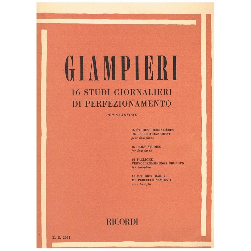 GIAMPIERI A. - ESTUDIOS DIARIOS PERFECCIONAMIENTO (16) -