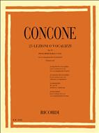 CONCONE G. - LECCIONES (25) VOCES MEDIAS - OP.10