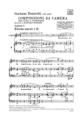DONIZETTI G. - COMPOSICIONES DE CAMARA V.1 - 2