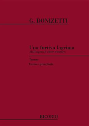 DONIZETTI G. - UNA FURTIVA LAGRIMA (ELISIR D-AMORE)    TEP -