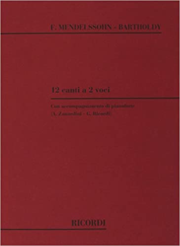 MENDELSSOHN F. - CANCIONES (12) -