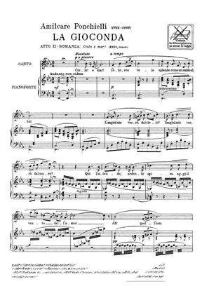 PONCHIELLI A. - CIELO E MAR  (TEP - 2