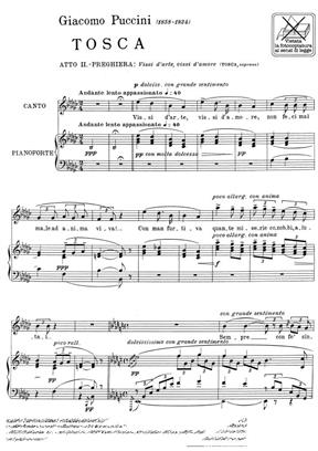 PUCCINI G. - VISSI D-ARTE    SOP -