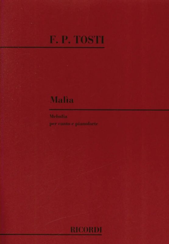 TOSTI F.P. - MALIA   M/BRP -