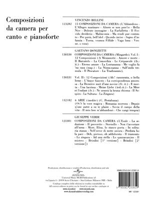 VERDI G. - COMPOSICIONES DE CAMARA - 4
