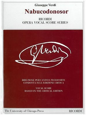 VERDI G. - NABUCODONOSOR (EDICION CRITICA) -