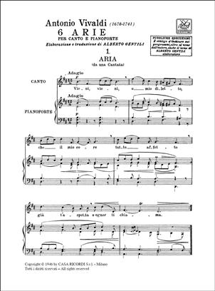 VIVALDI A. - ARIAS (6) - 2