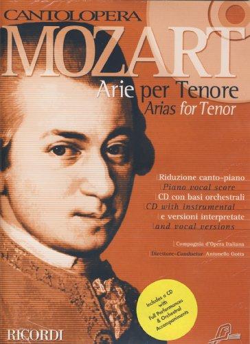 MOZART W.A. - CANTOLOPERA ARIAS PARA TENOR (+CD)