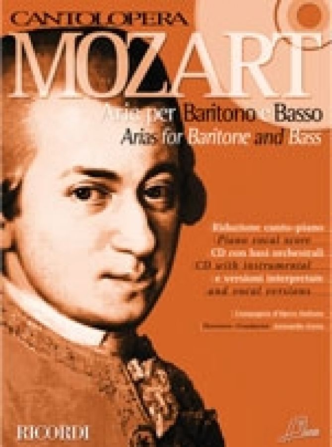 MOZART W.A. - CANTOLOPERA ARIAS PARA BARITONO (+CD)