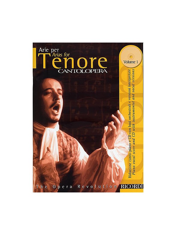 ALBUM - CANTOLOPERA ARIAS PARA TENOR V.1 (+CD) -