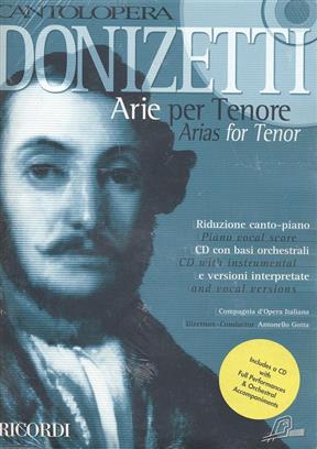 DONIZETTI G. - CANTOLOPERA +CD TENOR