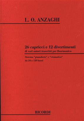 ANZAGHI L.O. - CAPRICHOS (26) -DIVERTIMENTOS (12)