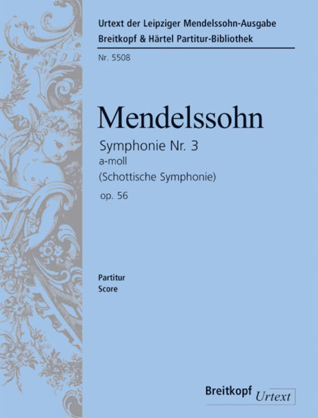 MENDELSSOHN F. - SINFONIA Nº3 LA m ESCOCESA - OP.56  URTEXT