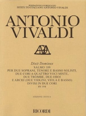 VIVALDI A. - DIXIT DOMINUS - RV.594