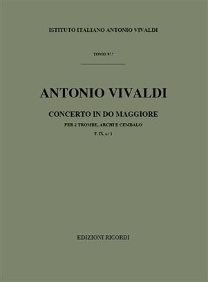 VIVALDI A. - CONCIERTO DO M (2TP/CUERDA/CEMBALO) - RV.537