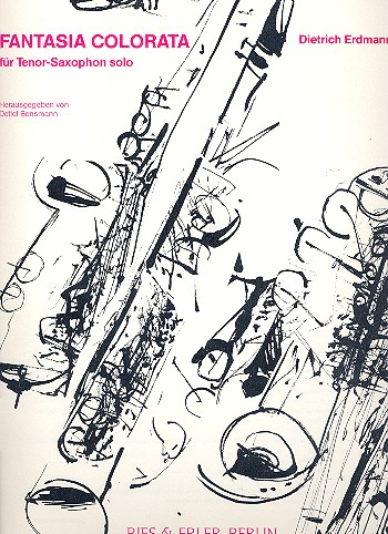 ERDMANN D. - FANTASIA COLORATA (SAX TENOR)