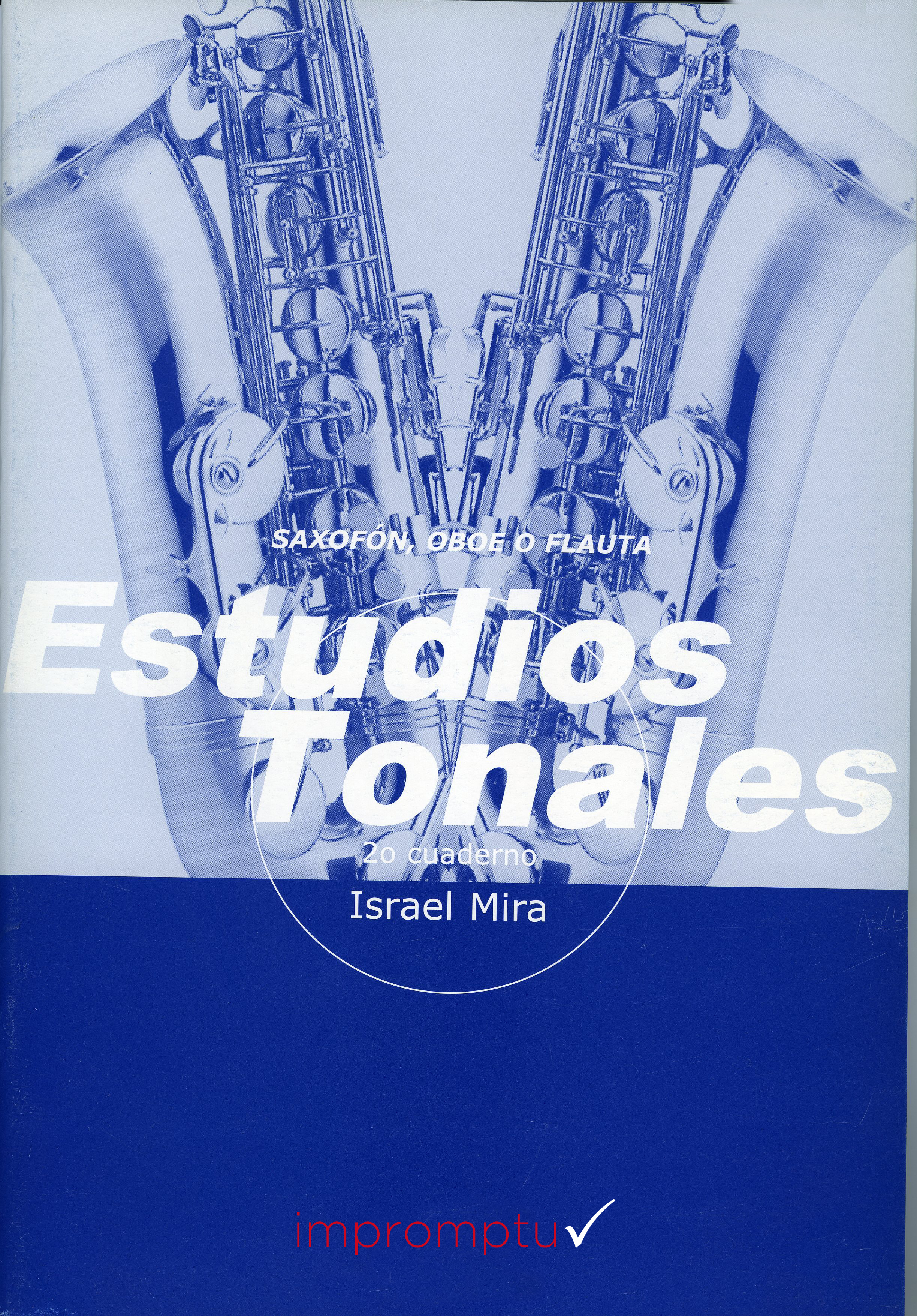 MIRA I. - ESTUDIOS (EJERCICIOS) TONALES V.2 - (SAXO U OBOE O FLAUTA)