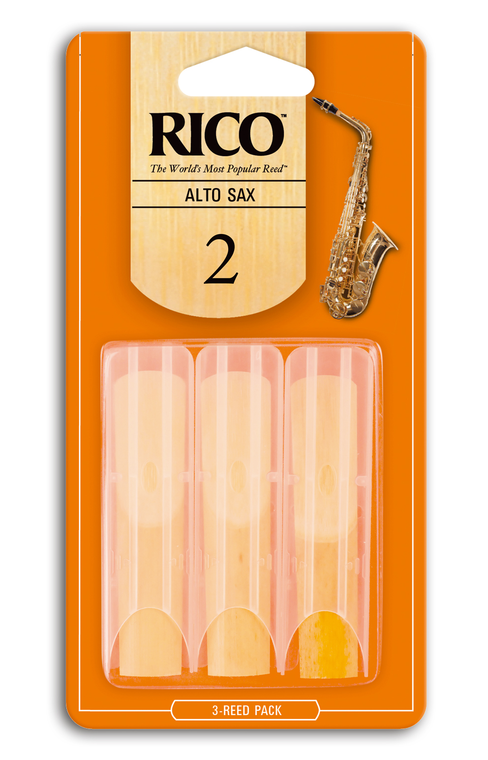 CAÑA SAXO ALTO  - RICO 2 TRIPAC