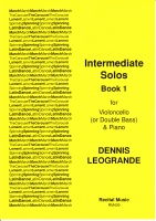 LEOGRANDE D. - INTERMEDIATE SOLOS V.1 VIOLONCHELO (O CONTRABAJO )/ Y PIANO