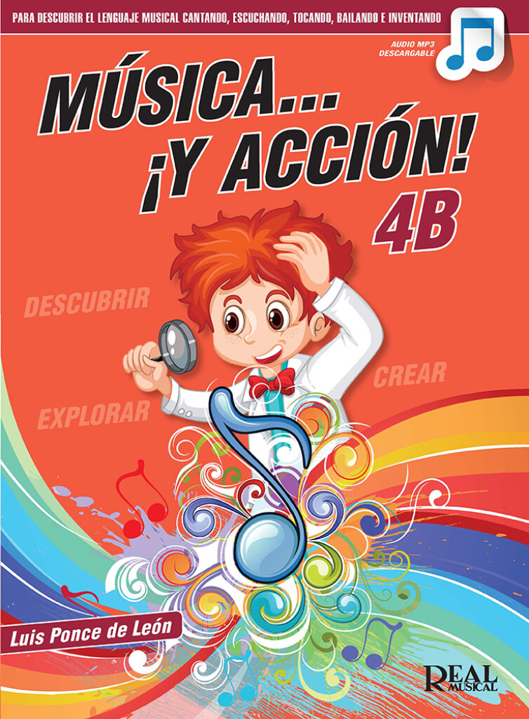 PONCE DE LEON L. - MUSICA Y ACCION 4B (AUDIO MP3 DESCARGABLE)