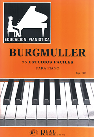 BURGMULLER F. - 25 ESTUDIOS FACILES - OP.100