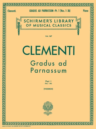 CLEMENTI M. - GRADUS AD PARNASSUM V.1: ESTUDIOS DIARIOS Nº 1 A 36 (PIANO) -