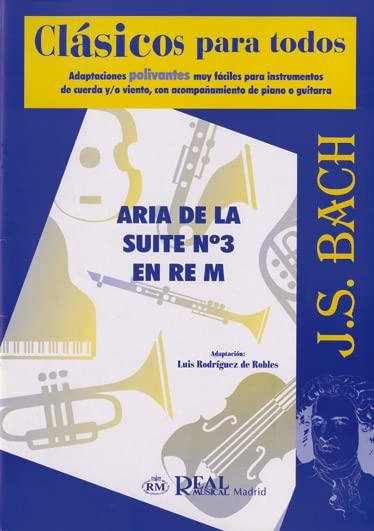J.S.BACH.- Aria de La Suite No.3 En Re Mayor