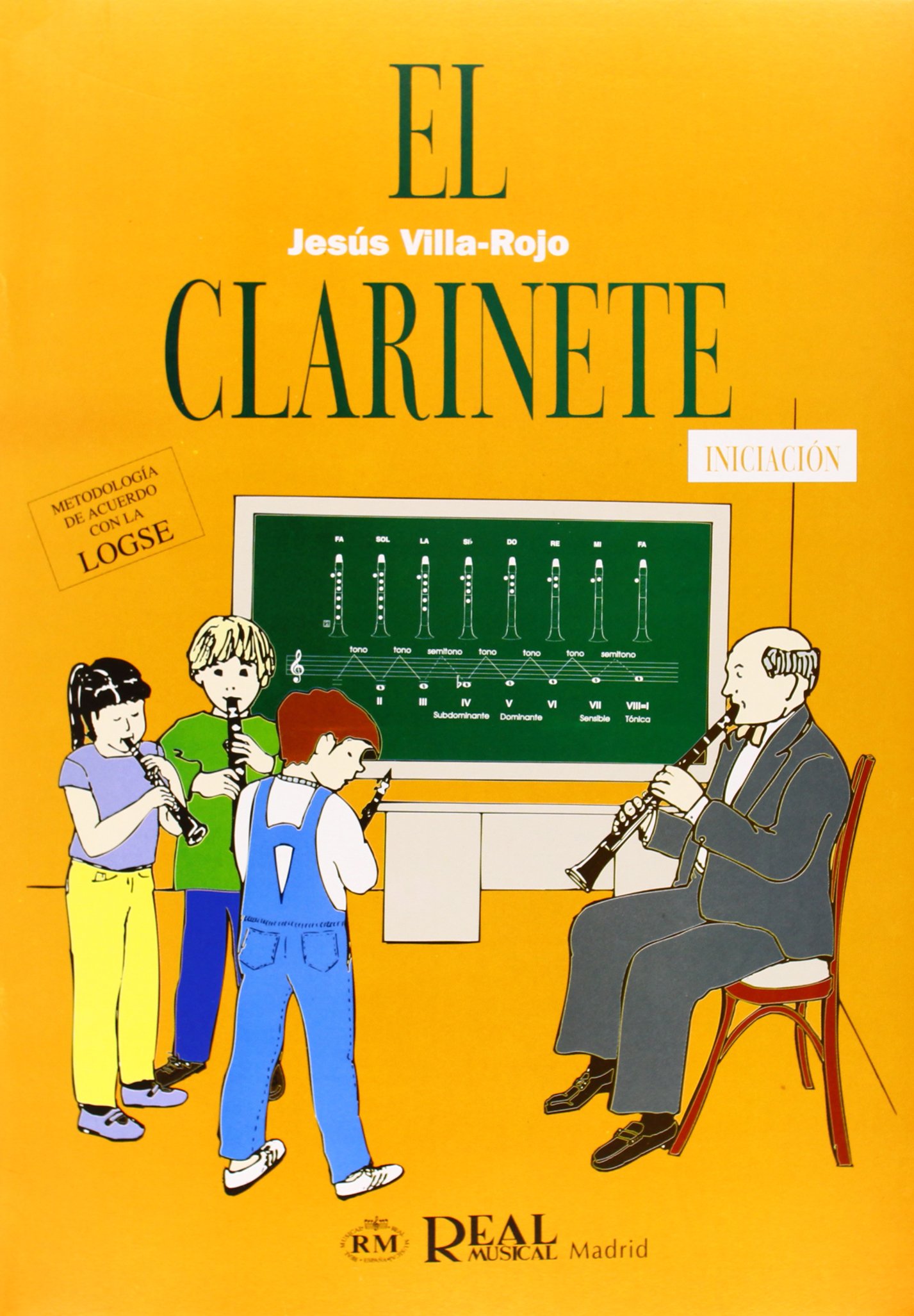 VILLA ROJO J. - EL CLARINETE V.1A INICIACION -