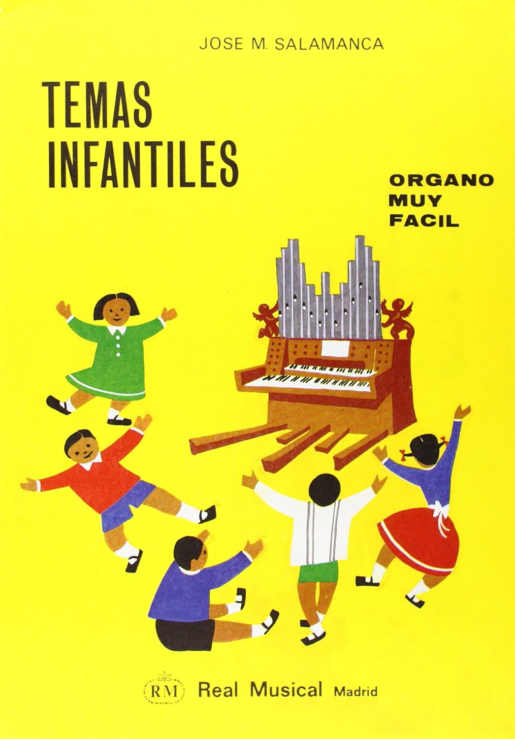 J.M SALAMANCA .- Temas Infantiles (Órgano Muy Fácil)
