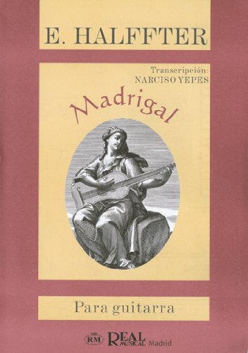 HALFFTER .- MADRIGAL (GUITARRA)